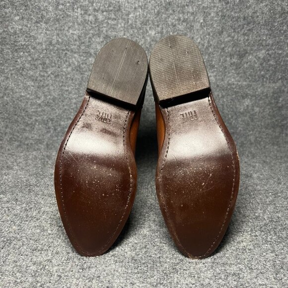 Frye Billy Pull On Southwest Womens $378 Brown Leather Embroidered Boots sz 6 B - Picture 7 of 10